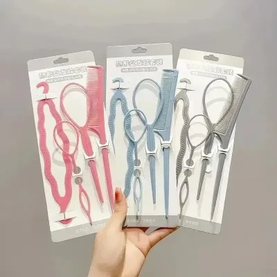 4pcs/set Ponytail Hair Styling Tools